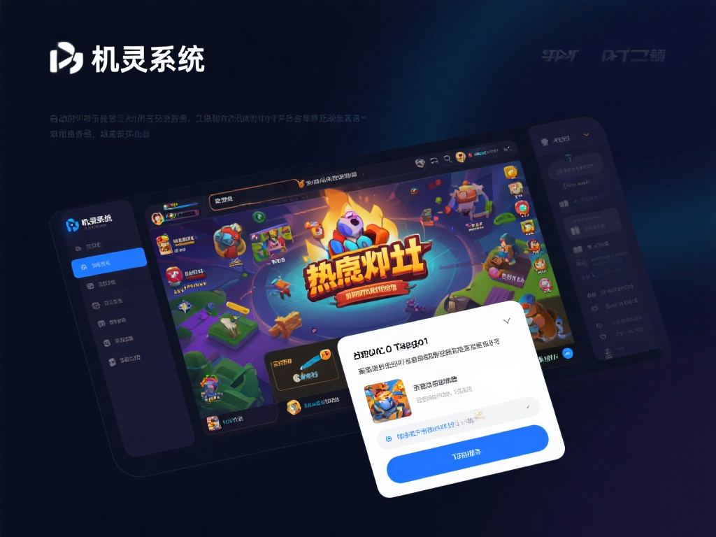 例如，某一段时间内若有某款游戏的热度骤升，机灵系统