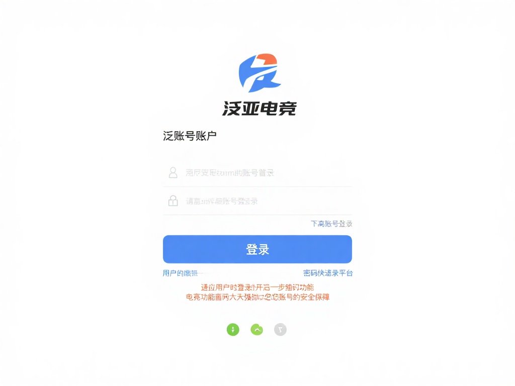 已有账号登录：如果您已经拥有泛亚电竞的账户，只需点