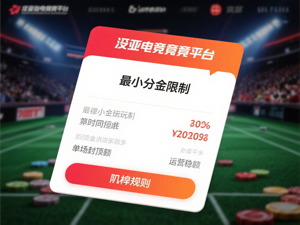 3.&nbsp;资金控制与门槛规则
泛亚电竞外围平台通常采